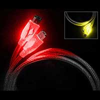 Mutant Mods Unreal USB 2.0 Cable with LEDS